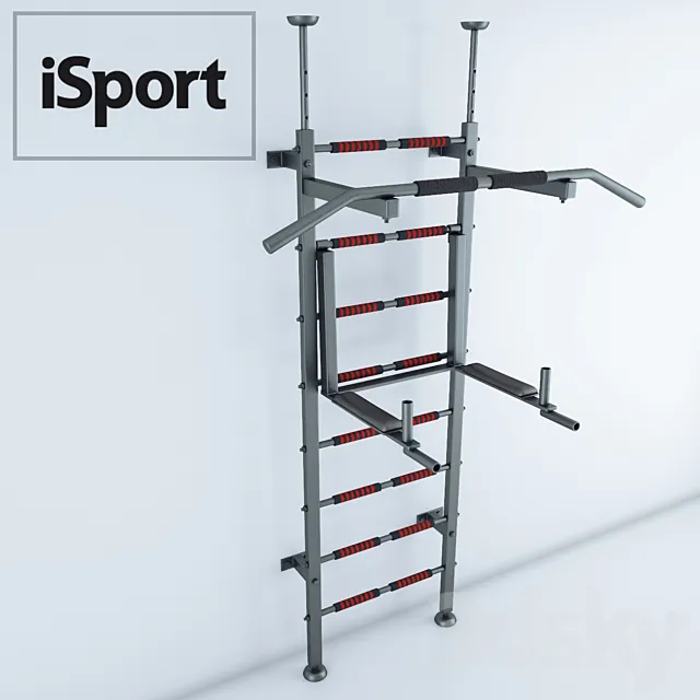 Sports complex iSport 3DModel