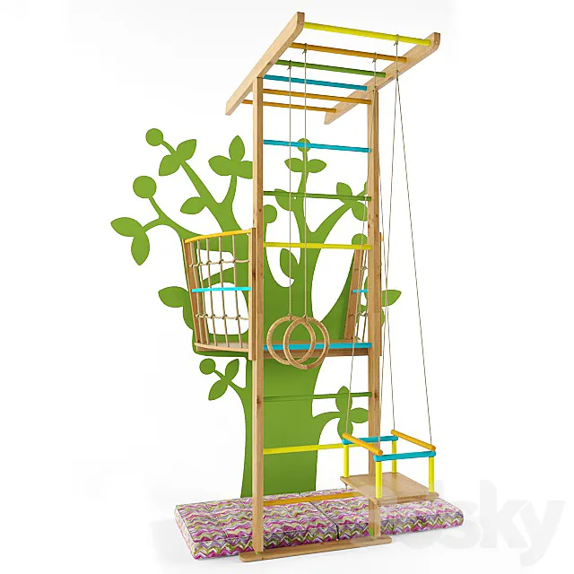 Sports complex “Orange Tree” 3DModel Sports complex “Orange Tree” 3DModel