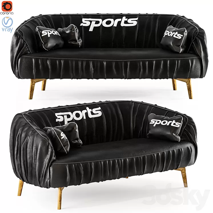 Sports furniture 3D Model