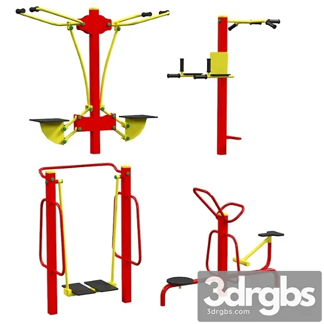 Sports Ground 2 3D Model Download