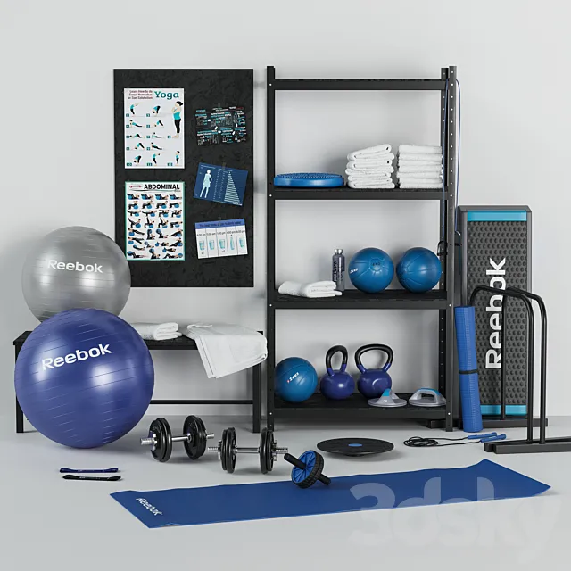 Sports set 3DModel Sports set 3DModel