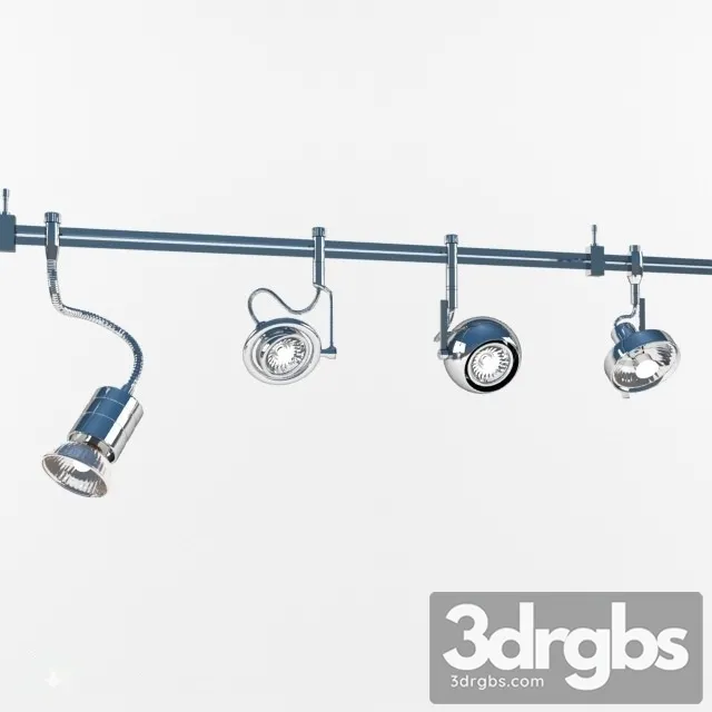 Spot Light 8 3D Model Download
