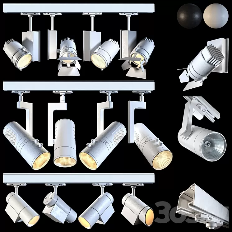 spot light collection vol 01 3D Model