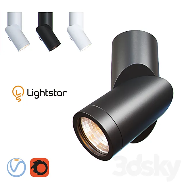 Spot Lightstar Illumo F 051017 051016 051019 3D Model