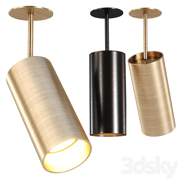 Spot On by Hans Verstuyft \/ Ceiling lamp 3D Model Free Download