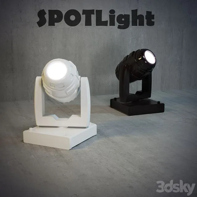 Spotlight 3D Model