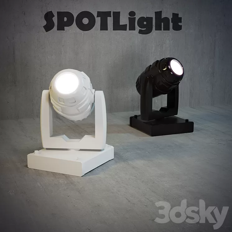Spotlight 3D Model