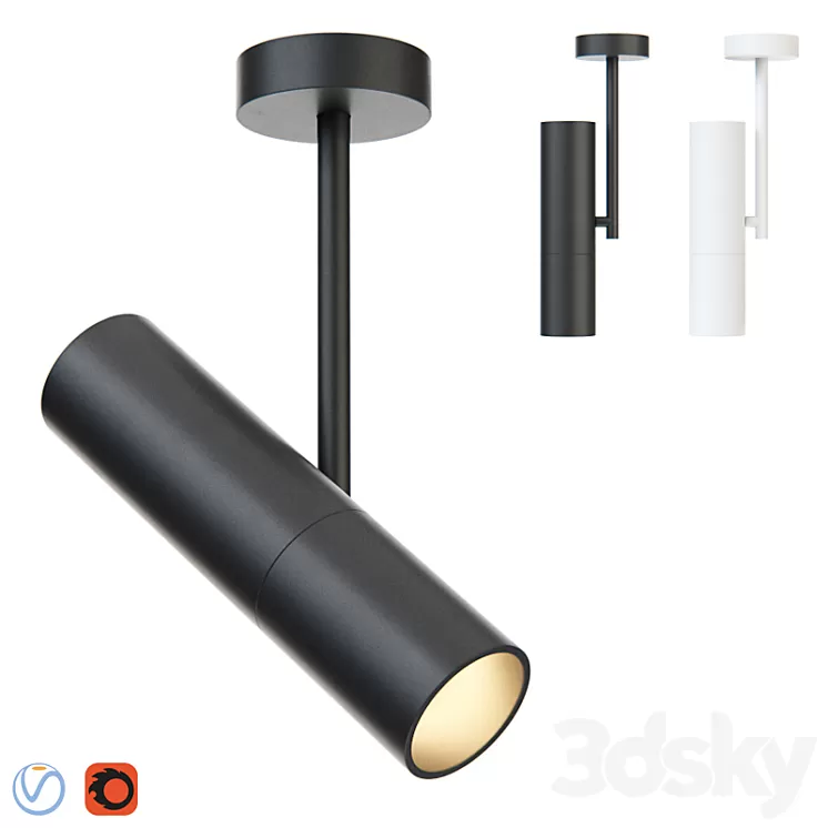 Spotlight Maytoni Elti C020CL-01 BW 3D Model Spotlight Maytoni Elti C020CL-01 BW 3D Model
