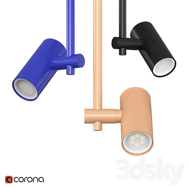 Spotty Lamp 3D Model