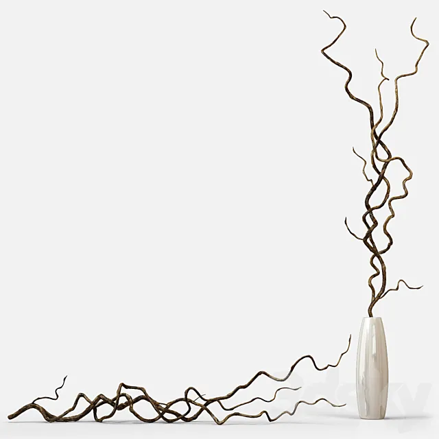 Sprigs of vines 3DModel