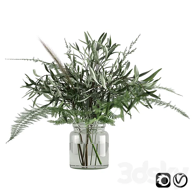 Spring bouquet 3DModel