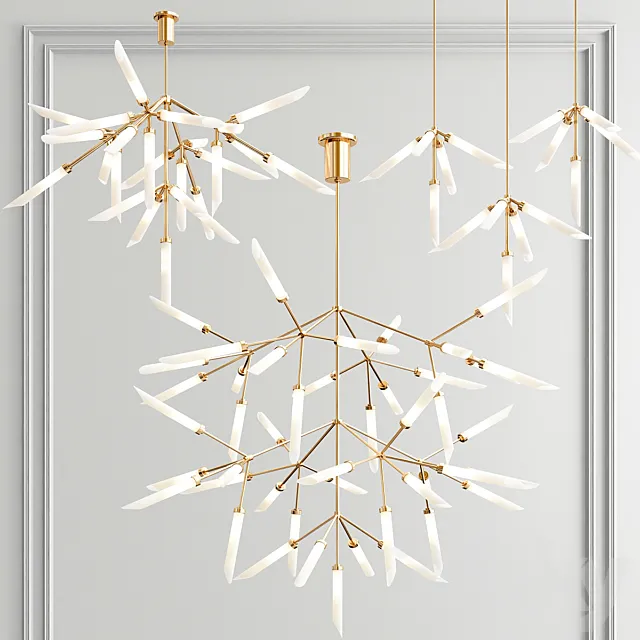 Spur Grande Chandelier Collection – 3 type 3DModel