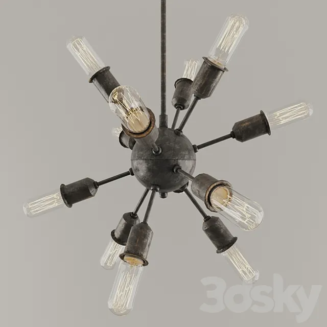 Sputnik Filament 3D Model