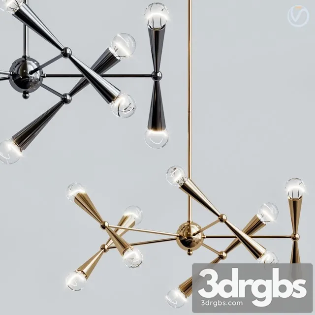 Sputnik Lighting Polyvore Australia 3D Model Download