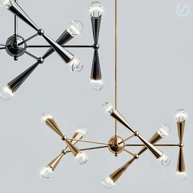 Sputnik Lighting – Polyvore Australia 3DModel