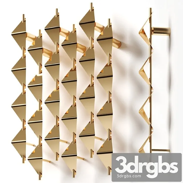 Sputnik Wall Lamp By Visionnaire 3D Model Download