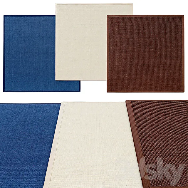 Square Carpets | 002 3D Model Square Carpets | 002 3D Model
