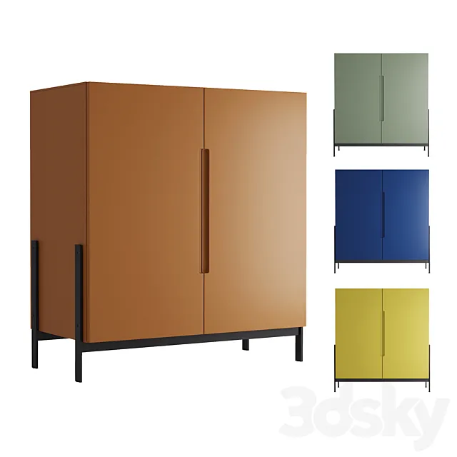 SQUARE FLOAT SIDEBOARD. Novamobili. 3D Model SQUARE FLOAT SIDEBOARD. Novamobili. 3D Model