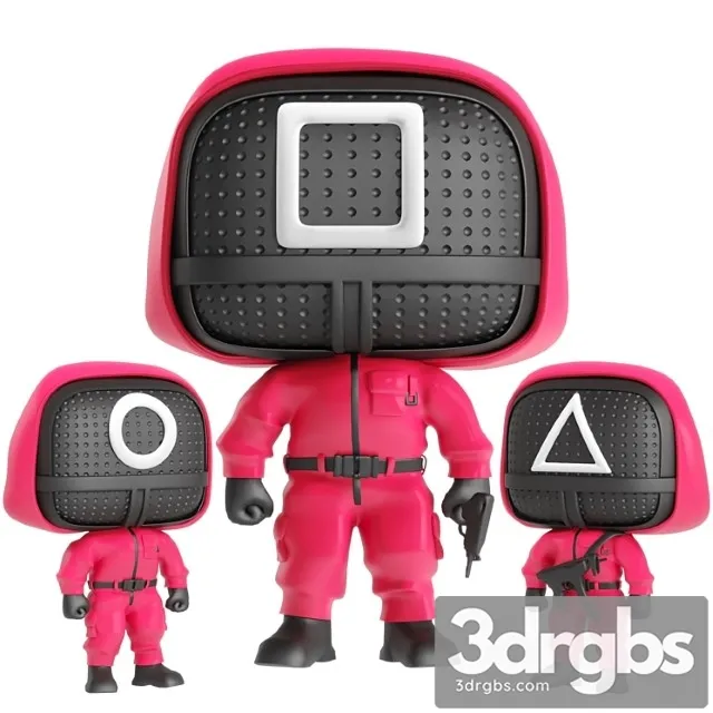 Squid Game Funko Pop Toy Squid Game Funko Pop Toy