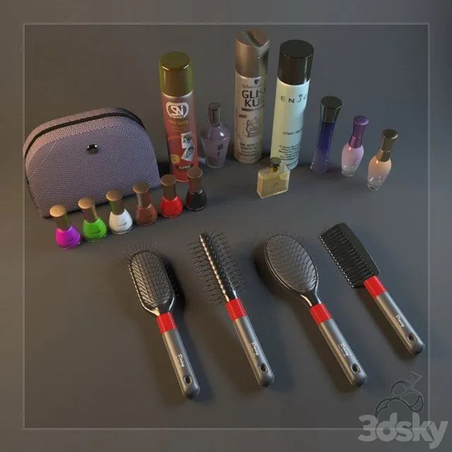 SRG Wooman Accessories 3D Model