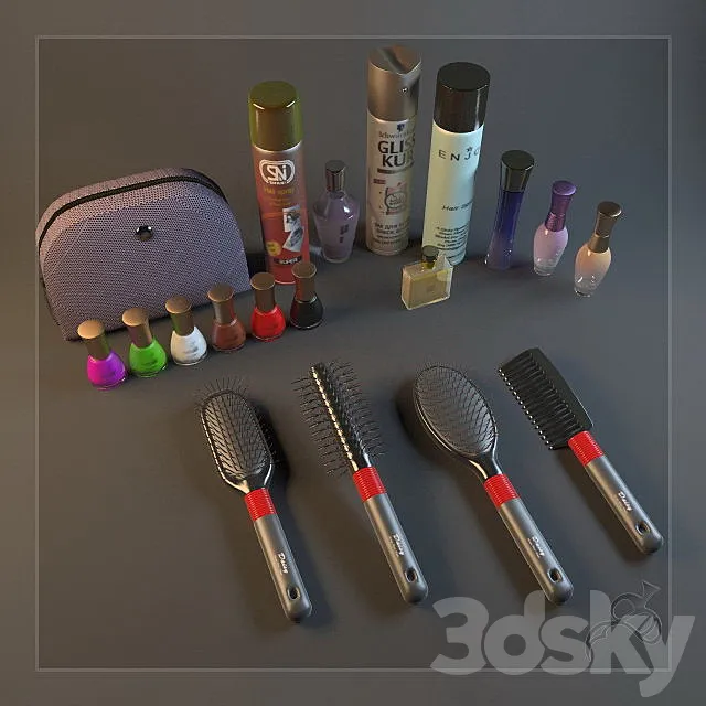 SRG Wooman Accessories 3DModel