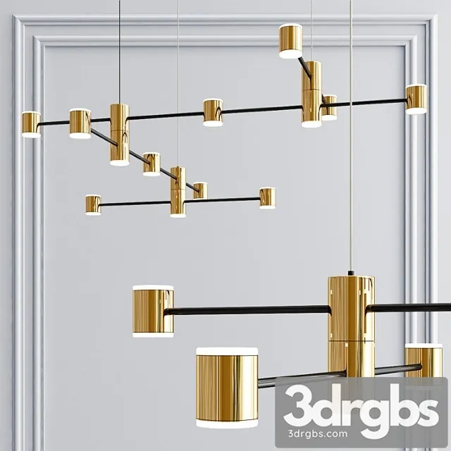 St Luce Anichita Hanging Lamp 3D Model Download