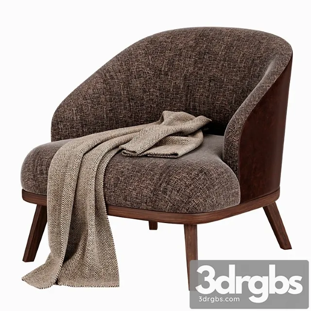 St. tropez armchair by ditre italia 3D Model Download