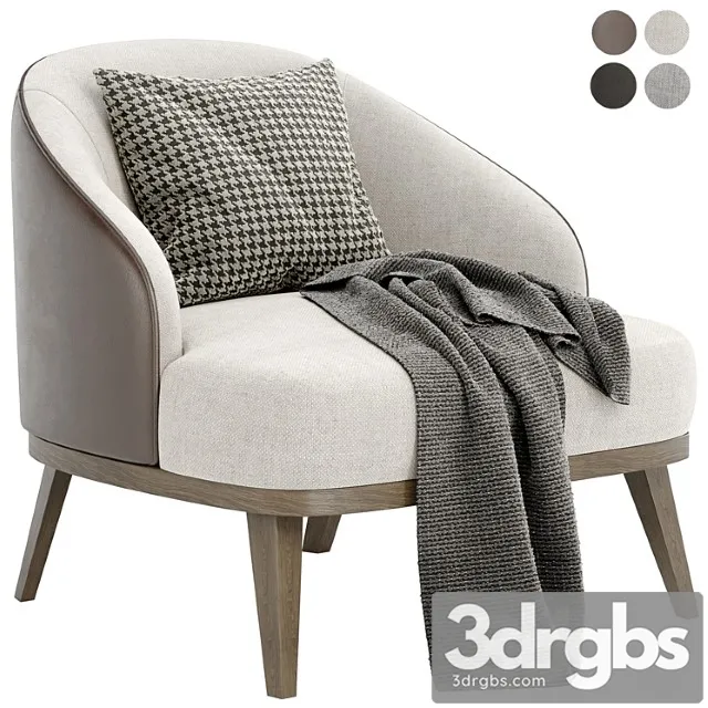 ST Tropez Armchair by Ditre Italia 3D Model Download