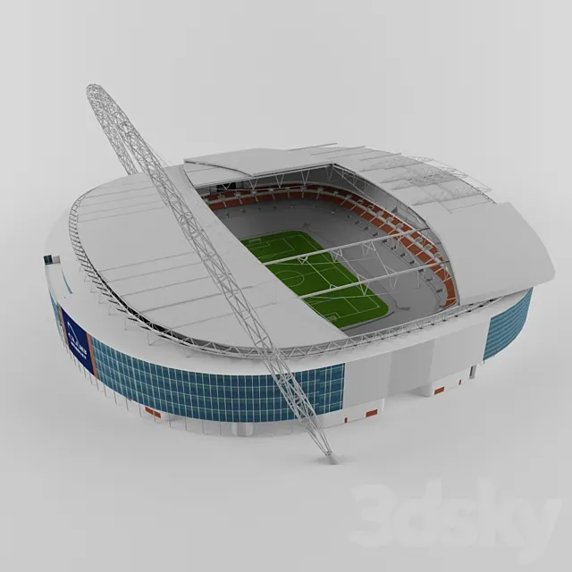Stadion Wembey 3D Model