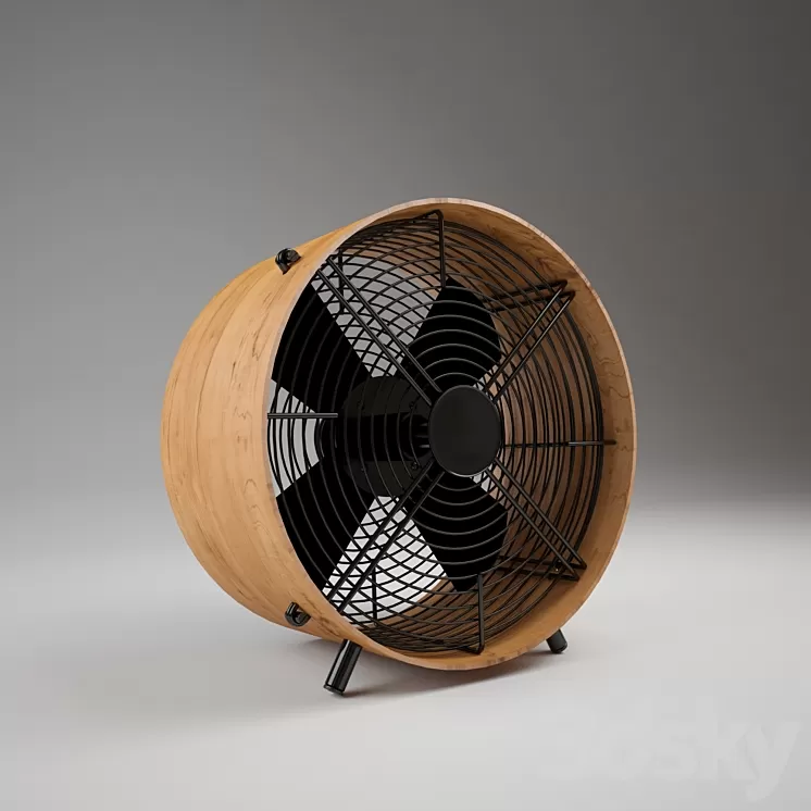 Stadler Form Floor Fan 3D Model