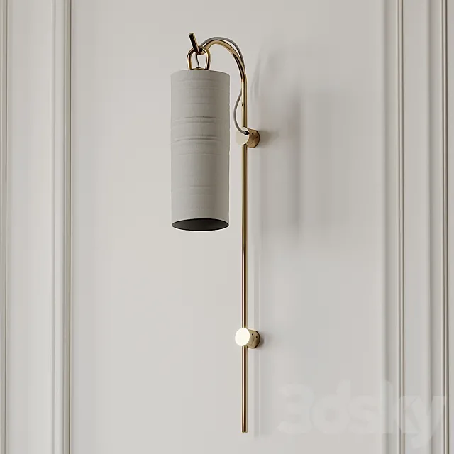 STAFF Wall Sconce by Articolo 3D Model