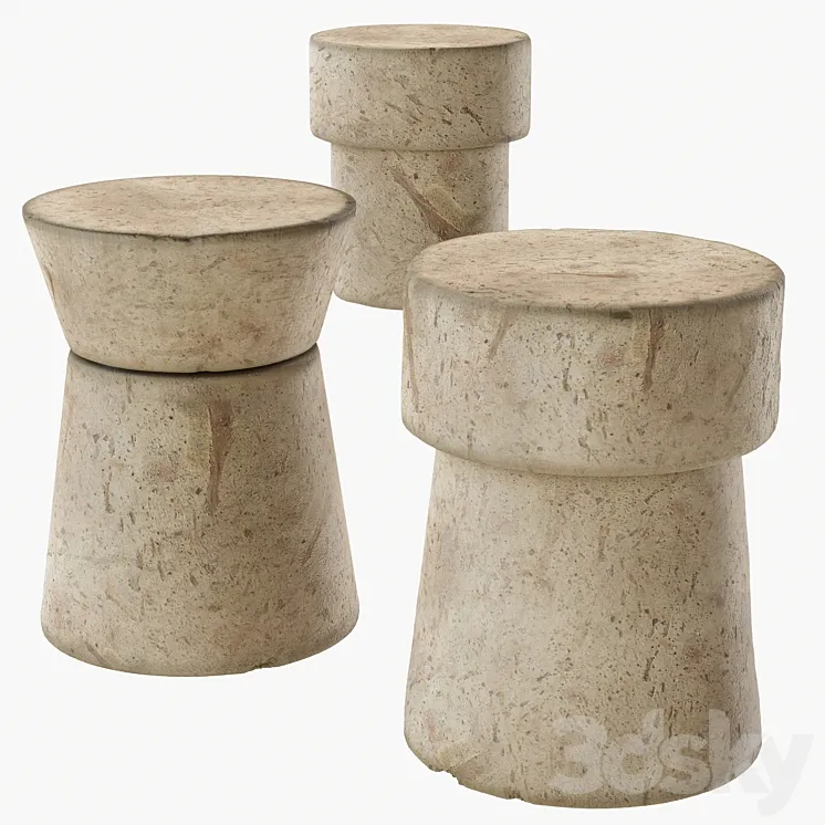 stahlandband PINNON STONE STOOL 3D Model Free Download stahlandband PINNON STONE STOOL 3D Model Free Download