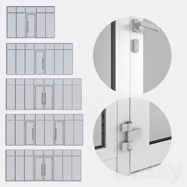 Stained Glass 01 3D Model