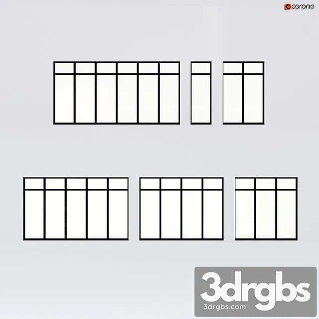 Stained glass alumil 3D Model Download