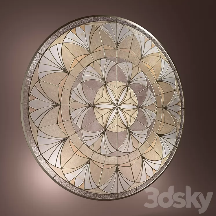 stained-glass window 3D Model