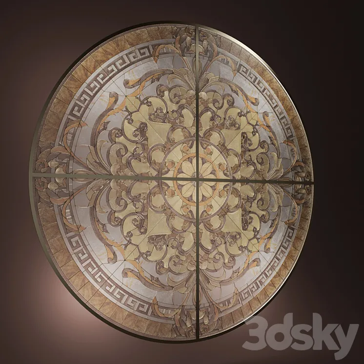 stained-glass window 3D Model Free Download