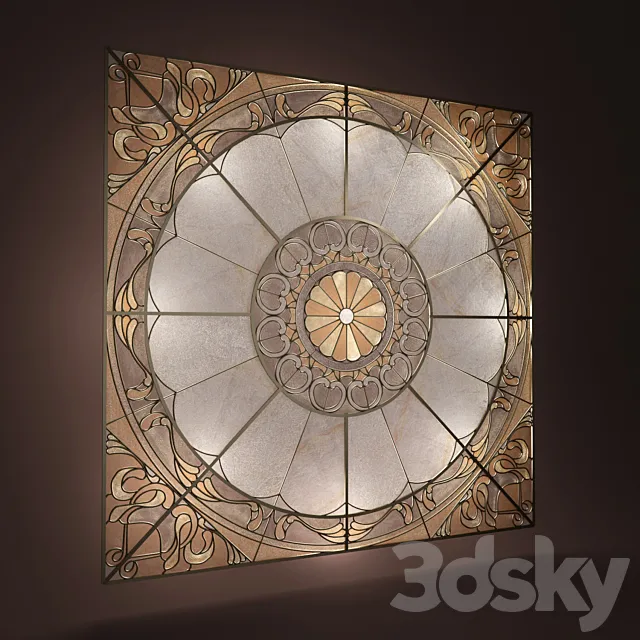 stained-glass window 3DModel