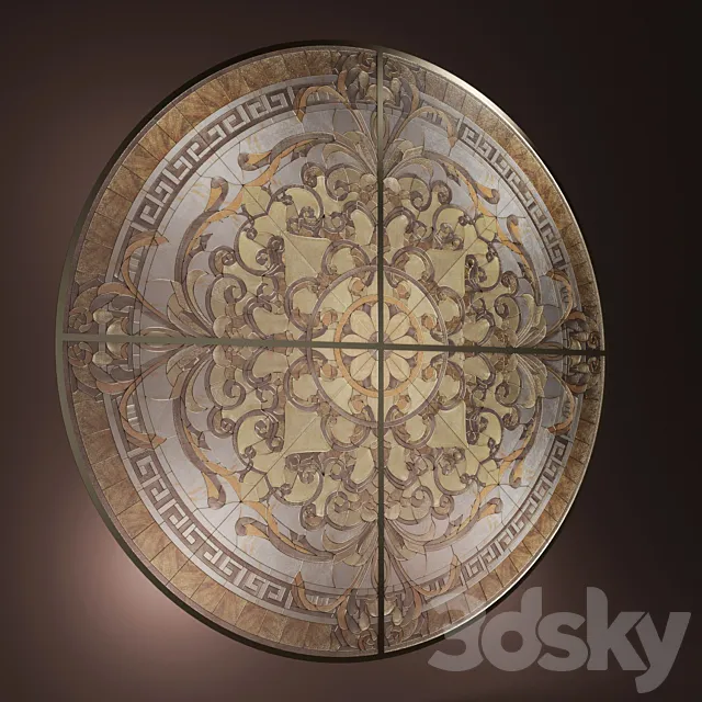 stained-glass window 3DModel stained-glass window 3DModel