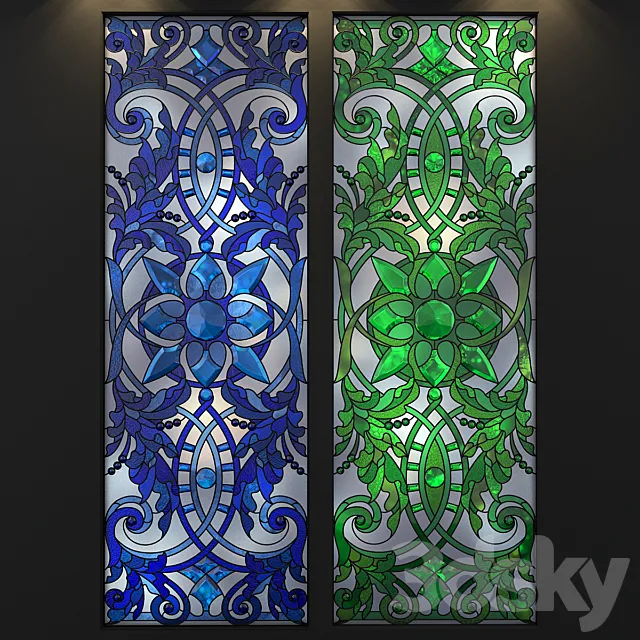 stained-glass window 3DModel