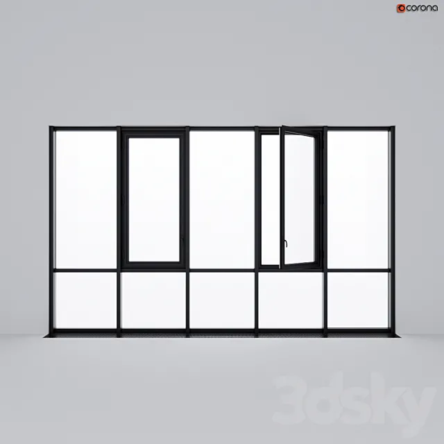 Stained glass windows 3DModel