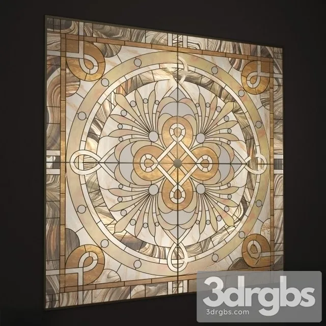 Stained Square 3D Model Download