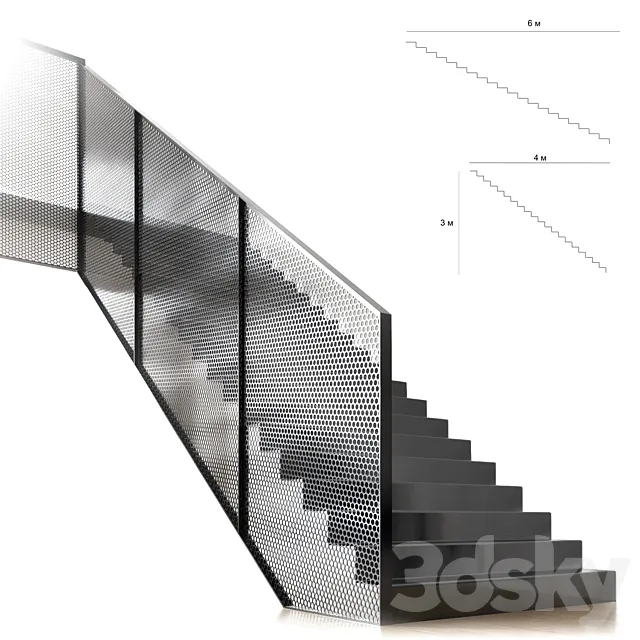 Stair loft 3DModel