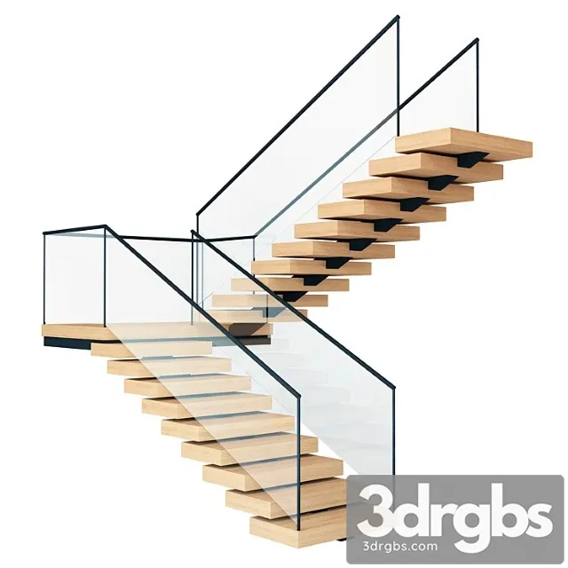 Staircase 003 3D Model Download