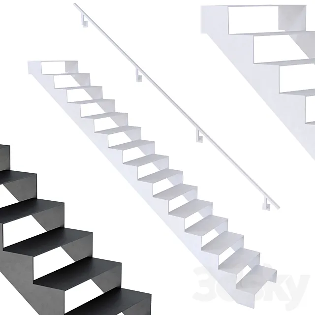 Staircase 043 3D Model