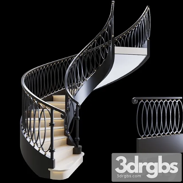 Staircase 16 3D Model Download