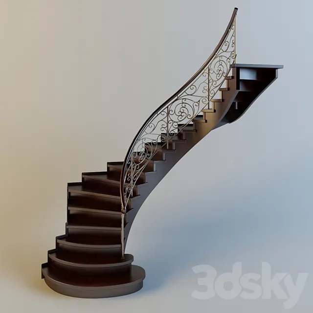 Staircase 3D Model