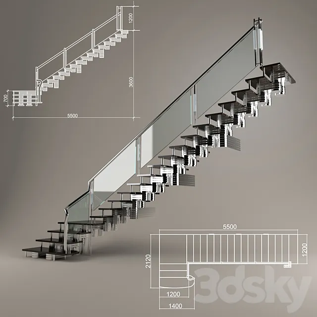 Staircase 3DModel