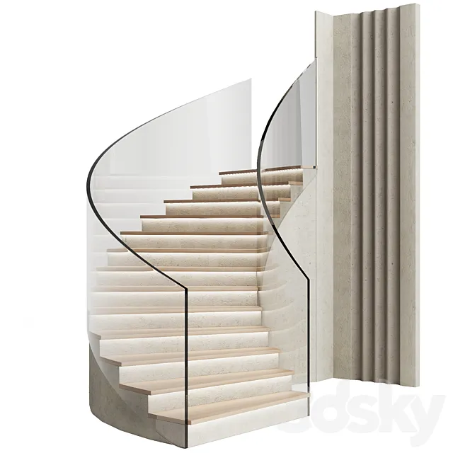 Staircase 4 3D Model