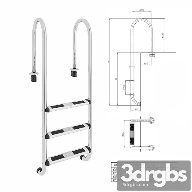 Staircase astral muro 3D Model Download