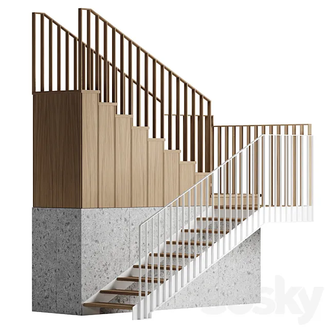 Staircase – Cologne 3D Model